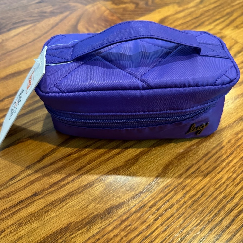 NWT Lug Swizzle Jewelry Case in Violet!
